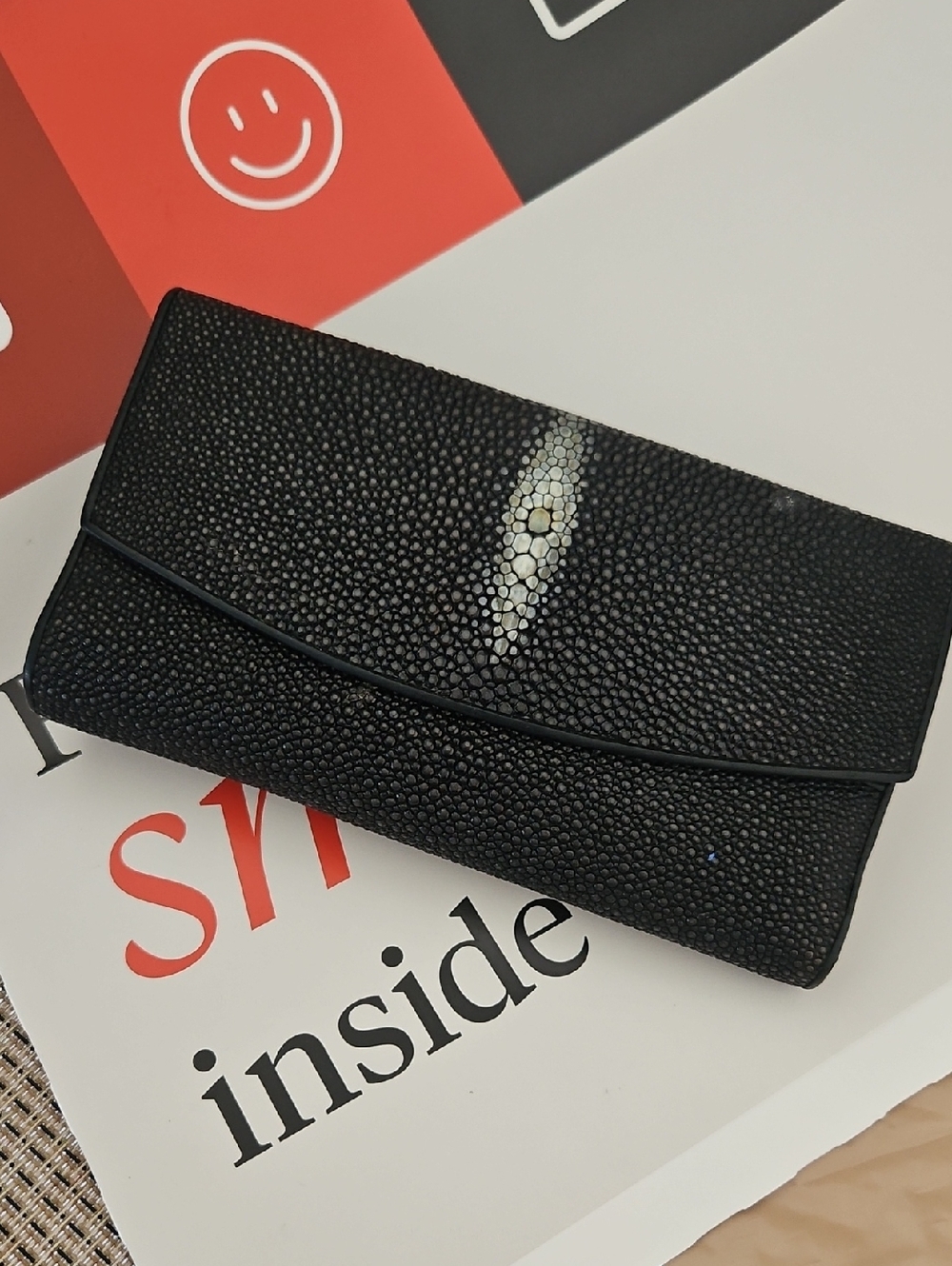 Cindy NEWMAN WALLET, Womens Long Black Wallet, Yasmin Wallet
